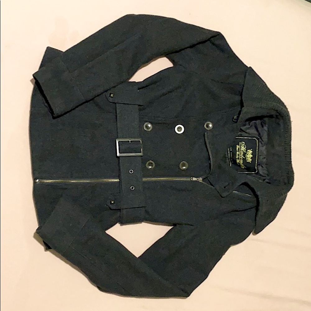 Gray coat